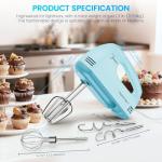 LILPARTNER Electric Hand Mixer with 7 Speeds