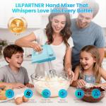 LILPARTNER Electric Hand Mixer with 7 Speeds