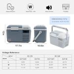 Alpicool 8 Quart Portable Fridge for Camping