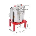 Stainless Steel Manual Juice Press with T-Handle