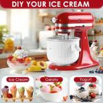 Ice Cream Maker Attachment for KitchenAid Mixers
