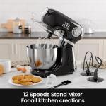 Kismile 5.5QT Tilt-Head Electric Stand Mixer