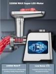 Oaomi 3200W Electric Meat Grinder and Sausage Stuffer