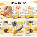 Cordless Portable Blender for Smoothies and Shakes