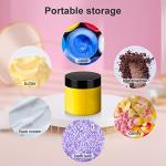 Loretoy 36 Pack BPA Free Plastic Jars with Lids