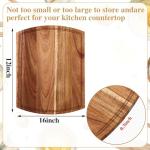 12 Pack Acacia Large Cutting Boards Set