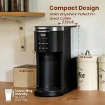 Gevi Coffee Maker for K Cups and Ground Coffee