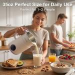 35oz Nut Milk Maker with Auto Clean & Timer