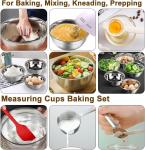 Electric Hand Mixer with Mixing Bowls Set