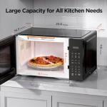 BLACK+DECKER 1.1 Cu Ft Countertop Microwave Oven