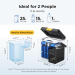 BougeRV 12V Portable Refrigerator for Car & Camping