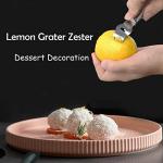 3-Pack Stainless Steel Citrus Zester Set