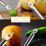 3-Pack Stainless Steel Citrus Zester Set