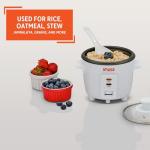 Compact Non-Stick 1.5 Cup Electric Rice Cooker