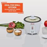 Compact Non-Stick 1.5 Cup Electric Rice Cooker