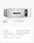 Electric Drawer Warmer for Restaurants and Bakeries