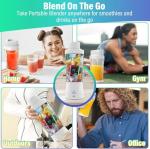 Portable 360W Blender for Smoothies and Shakes