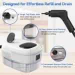 High-Pressure Portable Steam Cleaner with Accessories