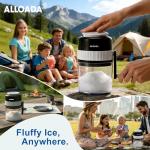 Portable Manual Snow Cone and Slushie Machine