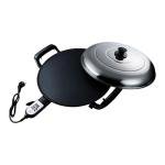 Electric Griddle for Injera, Crepes, and Pancakes