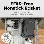 Chefman 4-in-1 Slim Air Fryer, 3.5 QT