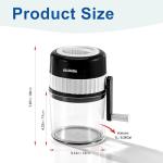 Portable Manual Snow Cone and Slushie Machine