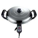 Electric Griddle for Injera, Crepes, and Pancakes