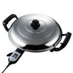 Electric Griddle for Injera, Crepes, and Pancakes