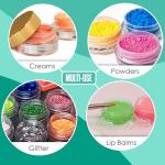 Houseables Mini Sample Jars with Lids - 50 Pack
