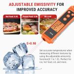 TempPro TP420 2-in-1 Meat and Infrared Thermometer