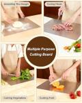 Large Double-Sided Stainless Steel Cutting Board