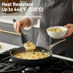 Silicone Cooking Spatula Spoons, 3 Pack