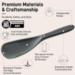 Silicone Cooking Spatula Spoons, 3 Pack