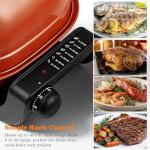 Techwood 3-in-1 Electric Indoor Grill & Roaster