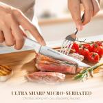 Astercook 8-Piece High Carbon Steak Knife Set