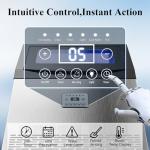 200 lbs Stainless Steel Commercial Ice Maker