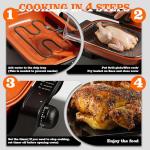 Techwood 3-in-1 Electric Indoor Grill & Roaster