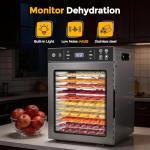 Suteck 12-Tray Stainless Steel Food Dehydrator