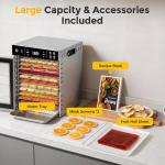 Suteck 12-Tray Stainless Steel Food Dehydrator