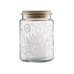 Airtight Vintage Glass Storage Jar - 23.7oz