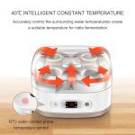 ZHIBIMOI 1.5L Adjustable Temperature Natto Fermenter