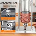 Booros 5L Manual Sausage Filler with 4 Tubes