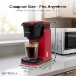 Mixpresso Red Single Serve Coffee Maker 800W