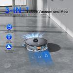 SHELIKI Smart Robot Vacuum and Mop Combo