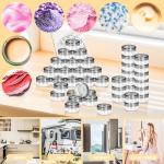 200 Pack 5ml Plastic Jars with Lids