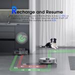 SHELIKI Smart Robot Vacuum and Mop Combo