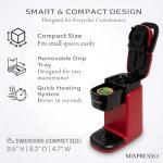 Mixpresso Red Single Serve Coffee Maker 800W