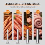 Booros 5L Manual Sausage Filler with 4 Tubes