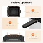 1000W Stainless Steel Electric Deep Fryer with Basket