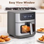 Sweetcrispy 6.34QT 8-in-1 Air Fryer Oven